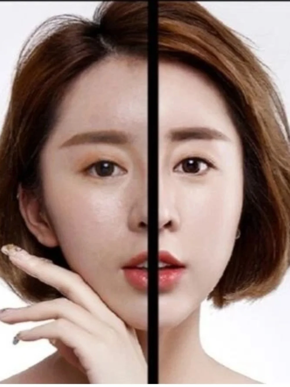 Lameila Oil Control Face Powder Pressed Concealer Foundation -Shade 01